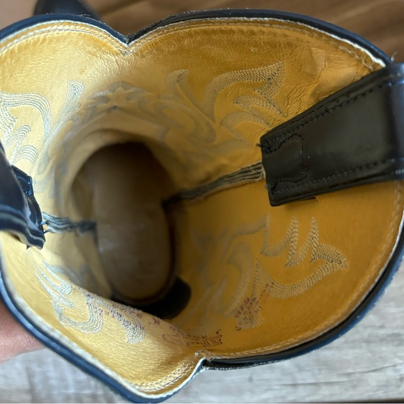 Justin Smooth Ostrich Womens Cowboy Boots - Picture 11 of 16